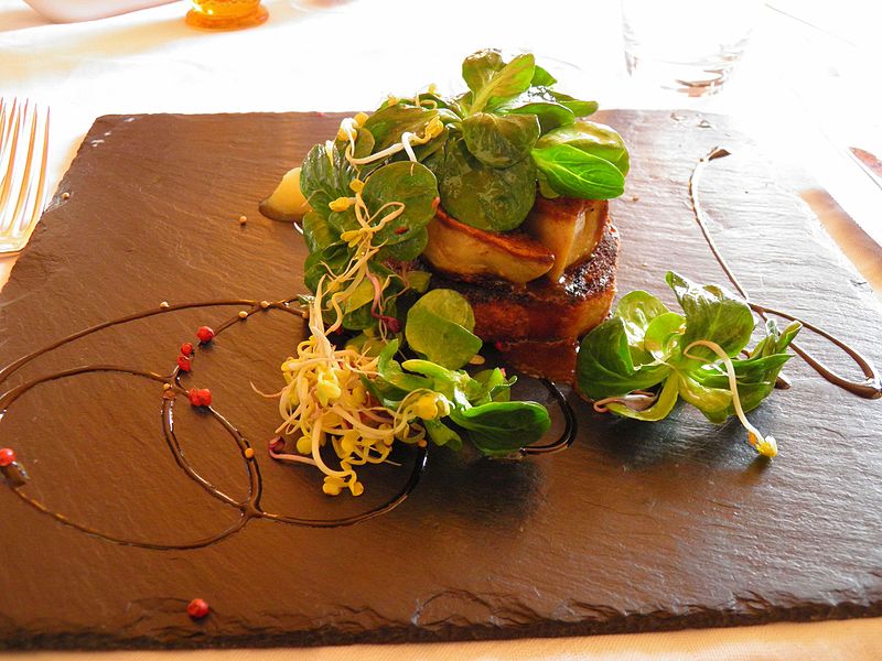 File:Restaurant - Entrée - Foie gras.jpg