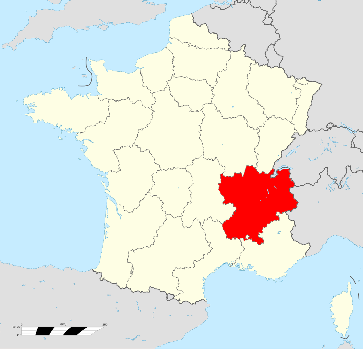 chambery region rhones alpes