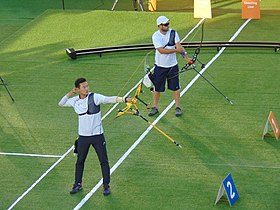 Rio 2016 - Men's archery finals (29049881340).jpg