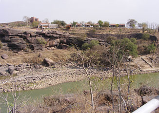 Górny bieg rzeki Betwa w pobliżu Bhojpur