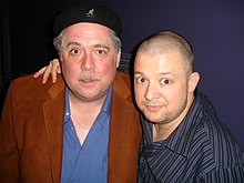 Norton with fellow comedian Rob Bartlett at Carolines on Broadway in 2006 Rob Bartlett and Jim Norton at Carolines 2005.jpg