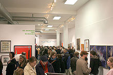 Reception at an art exhibition opening Rochester Contemporary Art Center Opening Reception.jpg