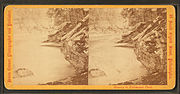 Miniatuur voor Bestand:Rock nork (?), Wissahickon Creek, by Cremer, James, 1821-1893.jpg