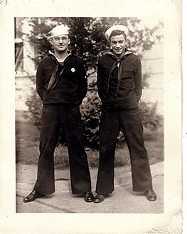 Newport Navy Band, Frank Rodowicz & Hugh Montenegro, 1944