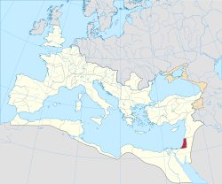 Judaean provinssin alue vuonna 125.