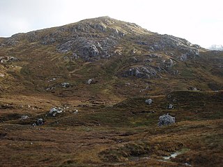 Ruadh-stac Beag Mountain in Scotland