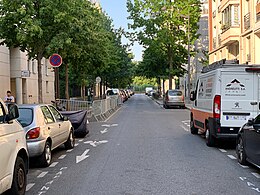 A Rue Joseph-Kosma cikk illusztráló képe