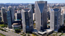 São Paulo, the largest financial centre in Brazil
