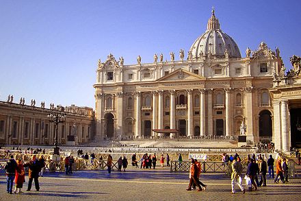 St. Peter's Basilica in the Vatican