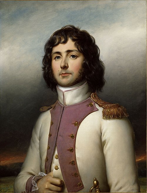 Sébastiani as a Lieutenant of the light infantry in 1793, by Jean-Baptiste Paulin Guérin (1835)