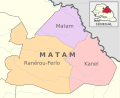 Sénégal - Départements de Matam 2018.svg