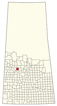 Posizione della RM di Douglas n. 436 nel Saskatchewan