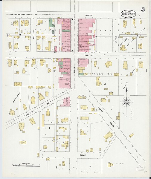 File:Sanborn Fire Insurance Map from Farmer City, De Witt County, Illinois. LOC sanborn01864 004-3.jpg