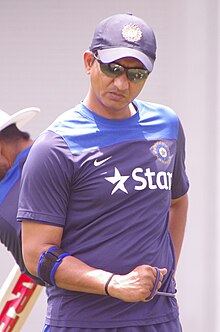 Sanjay Bangar (Indian Cricket team training SCG 2015).jpg