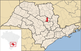 Kaart van São Carlos