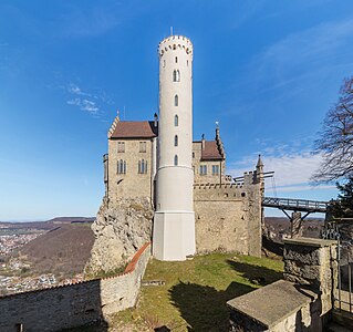 Main castle Lichtenstein Castle Germany