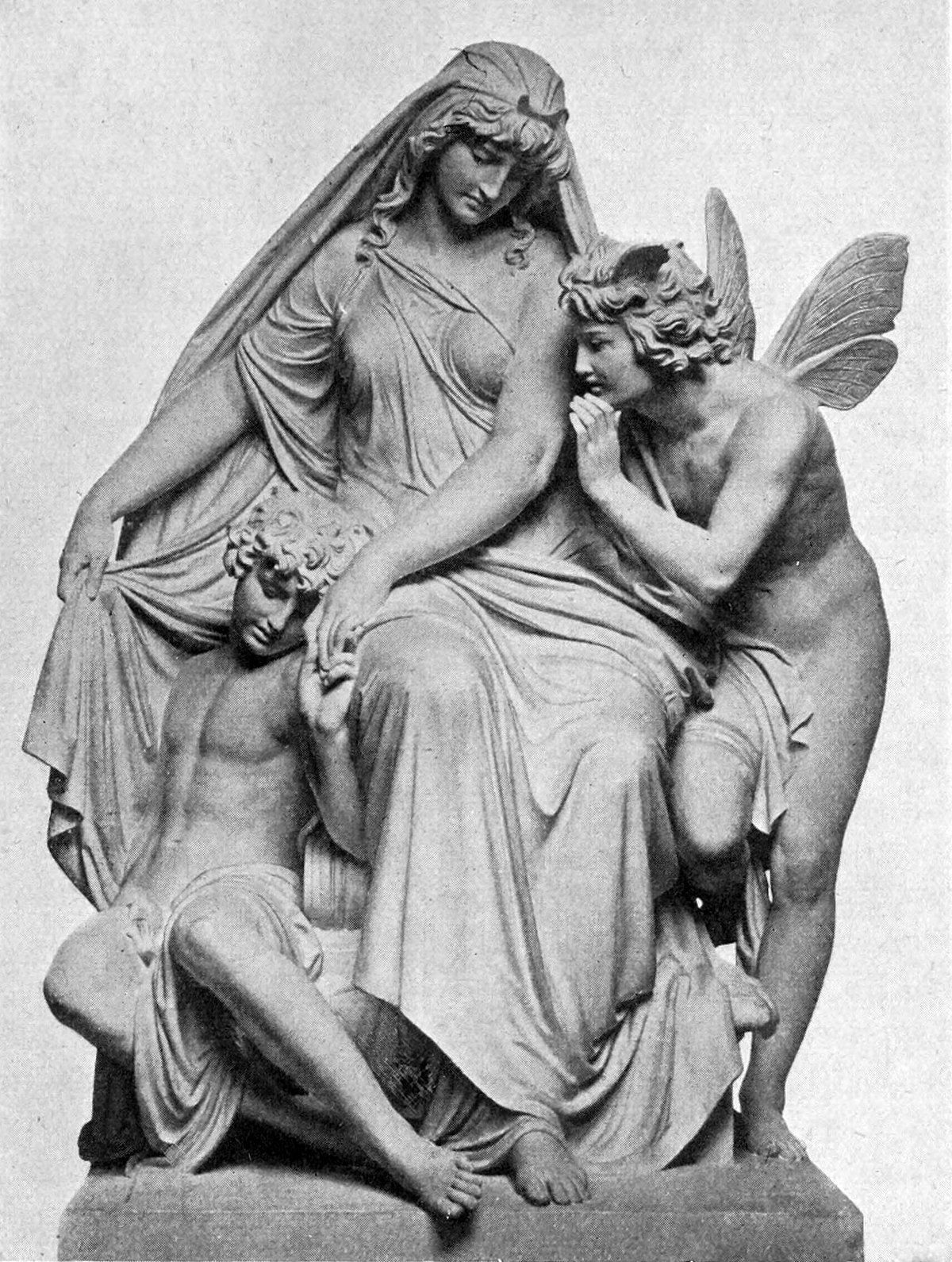 Богиня Гемера скульптура