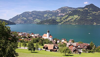 So kommt man zu Beckenried mit den Öffentlichen - Mehr zum Ort Hier