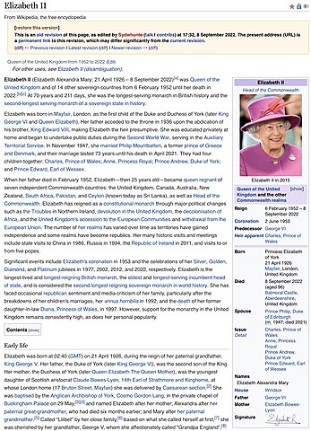 Elizabeth II - Wikipedia