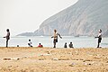 Image 17Seaside Harvest - Fishermen Hauling Nets at Yarada Beach, Visakhapatnam