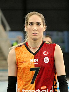 Seda Tokatlıoğlu Turkish volleyball player