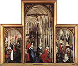Triptych of the Seven Sacraments (c. 1440–45), Royal Museum of Fine Arts, Antwerp.