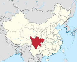 Sichuan - Localizazion