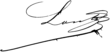 Auguste Lantz aláírása