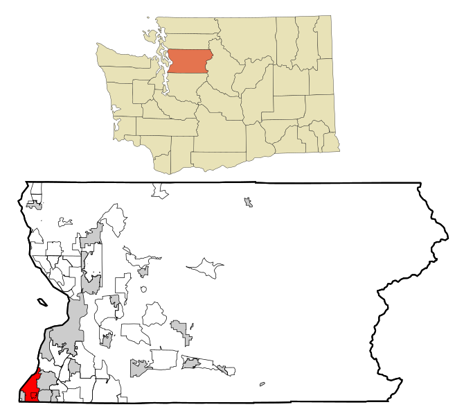 File:Snohomish County Washington Incorporated and Unincorporated areas Edmonds Highlighted.svg