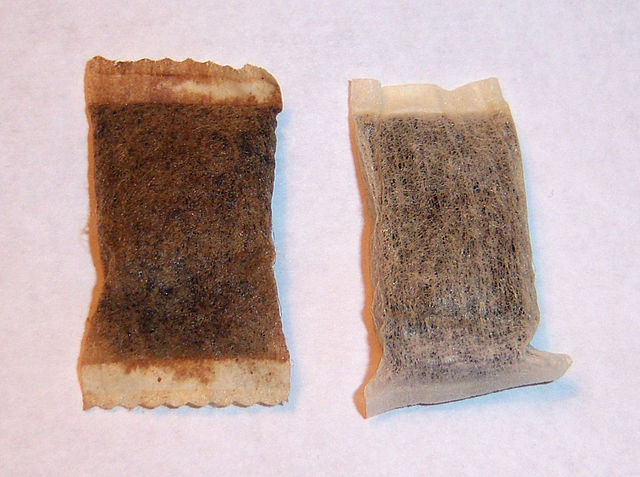 Left is an original (or "regular") portion. Right is a "white portion". White portions can be any color, as the name refers to the style, not the colo