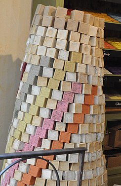 Tower of soaps in Marseille