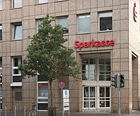 Die Sparkasse in Düren