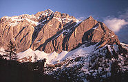 Die Nordwand der Speckkarspitze