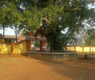 Chittumala Village in Kollam District, Kerala, India