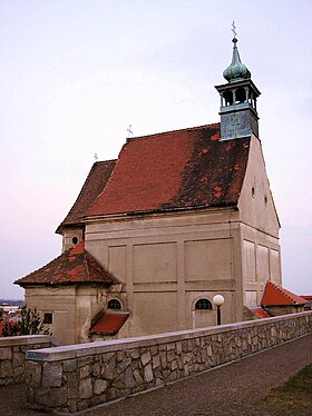 Havainnollinen kuva osiosta Pyhän Nikolauksen kirkko (Bratislavan vanha kaupunki)