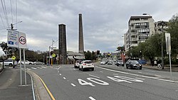 太子公路夹雪梨公园道（Sydney Park Road）