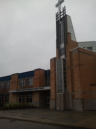 <span class="mw-page-title-main">St. Thomas Aquinas Catholic Secondary School (London, Ontario)</span> Roman catholic school in London, Ontario, Canada