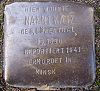 Stolperstein Hebelstraße 13 Nanni Katz