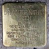 Stolperstein Tauentzienstr 7 (Schön) Walter Nathan Hirsch.jpg