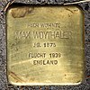 Stolperstein Waldmannstr 6 (Lankw) Max Woythaler.jpg