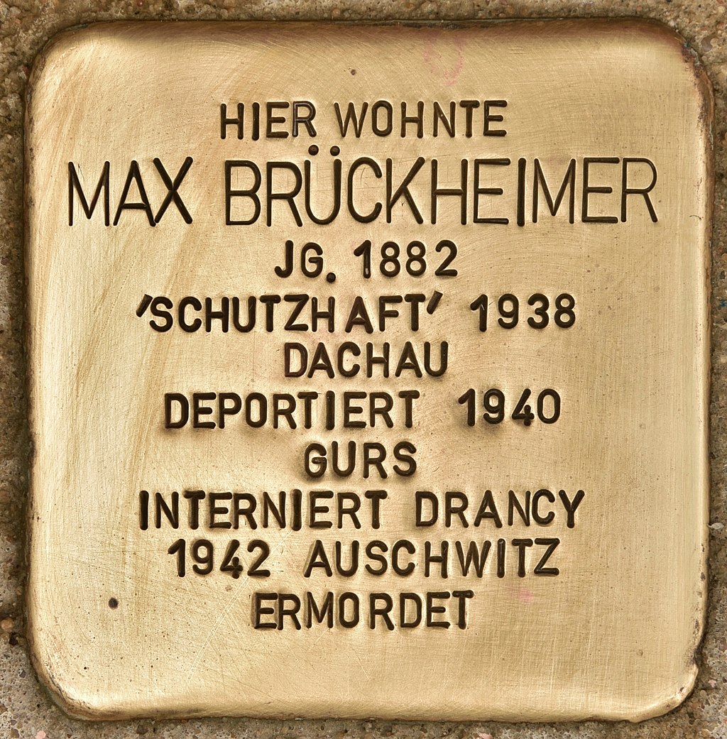 Stolperstein für Max Brückheimer (Külsheim).jpg