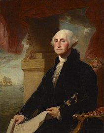 Portrait of George Washington (The Constable-Hamilton Portrait, 1797) by Gilbert Stuart