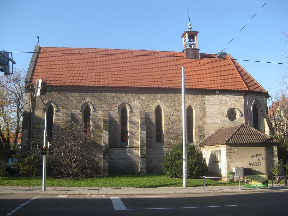 Church today. Catholic Church old.