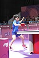 Deutsch: Tischtennis bei den Olympischen Jugendspielen 2018; Tag 9, 15. Oktober 2018; Mixed, Finale, Mixed-Doppel – Miu Hirano (JPN) gegen Sun Yingsha (CHN) 2:3 English: Table tennis at the 2018 Summer Youth Olympics at 15 October 2018 – Mixed Final, Mixed-Double – Miu Hirano (JPN) Vs Sun Yingsha (CHN) 2:3