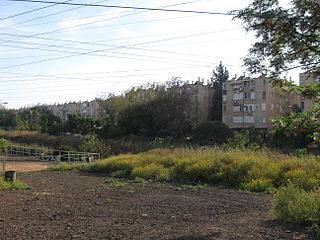 Neve Sharret Neighborhood in Tel Aviv, Israel