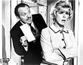 Terry-Thomas and Doris Day in Where Were You When the Lights Went Out? (1968)