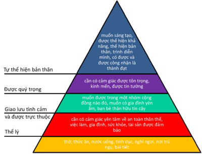 Tháp Nhu Cầu Của Maslow