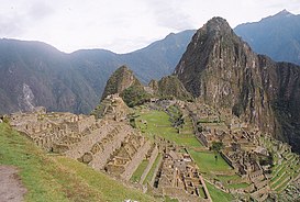 Machu Picchu in Peru The Inca empire Machu Picchu in Peru.jpg