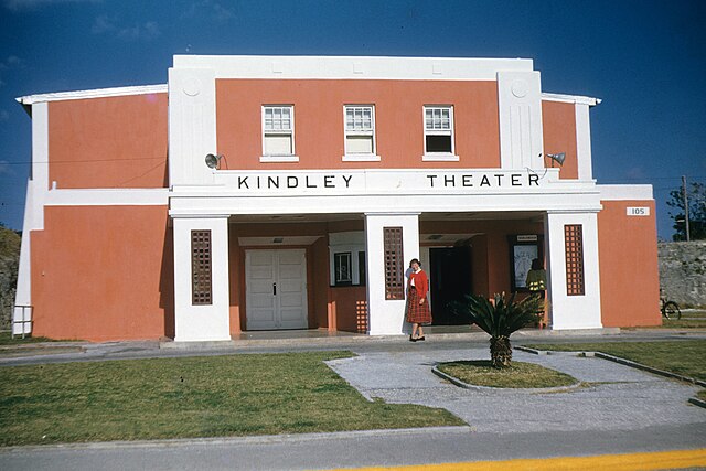 Theater at Kindley AFB in early 1953