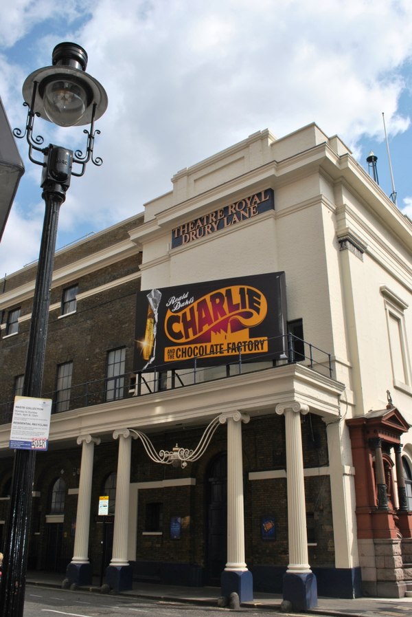 Theatre Royal, Drury Lane. Opened in May 1663, it is the oldest theatre in London.